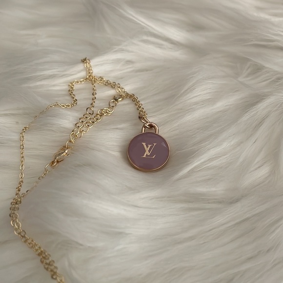 Authentic Louis Vuitton charm Necklace UPCYCLED - Picture 8 of 10
